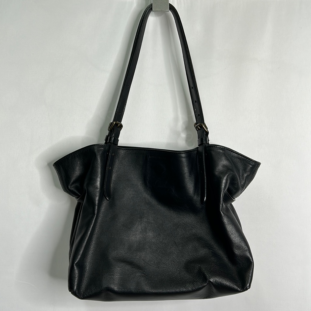 Tomas Maier Aragon Tote Genuine Leather Shoulder Purse